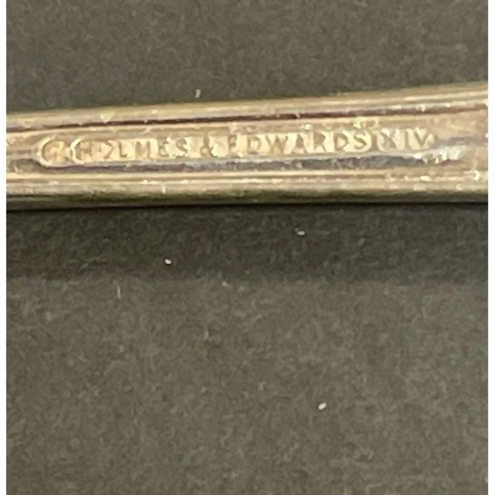 Holmes & Edwards‎ XIV Silverplate Small Serving Spoon Vintage ES6
